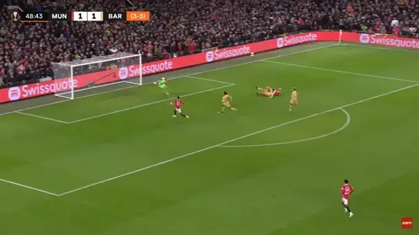 Samenvatting Manchester United - FC Barcelona 2-1 (alle goals)