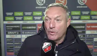 Ron Jans: "Ben blij dat deze wedstrijd voorbij is"