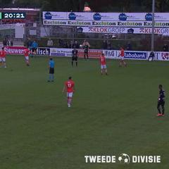 SVV Scheveningen helpt enorme kans om zeep