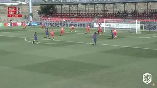 Samenvatting Jong Noord-Macedonië  - Jong Oranje (0-2)