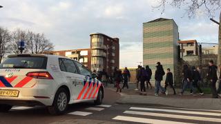 Feyenoordfans lopen protestmars