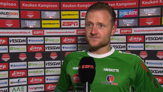 Mike Havekotte snoepte vanavond met Helmond Sport twee punten af van zwager Daryl van Mieghem en FC Volendam