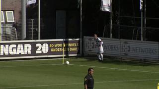 VVSB-verdediger maakt vreselijke eigen goal tegen FC Lisse