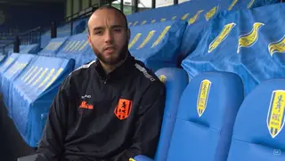 Iliass Bel Hassani teleurgesteld in Henk Fraser: "Kom op man"