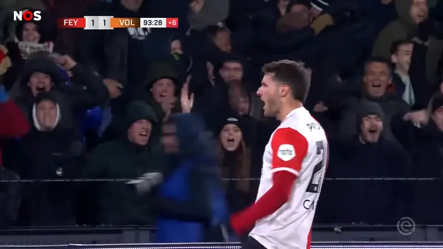Samenvatting Feyenoord - FC Volendam (3-1)