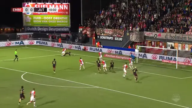 Samenvatting FC Emmen - Jong FC Utrecht (2-0)