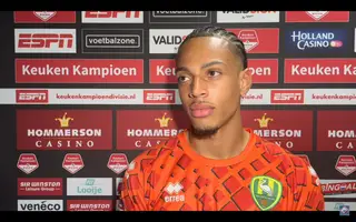 Kilian Nikiema blij na debuut voor ADO, maar 'had liever meer reddingen gehad'