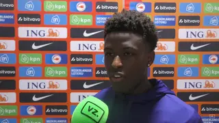 Isaac Babadi bij Jong Oranje herenigd met vriend